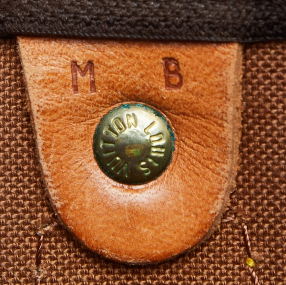 ❌️SOLD❌️ Louis Vuitton Speedy 35 Vintage 1984 -  authentic leather tote monogram - Picture 10 of 14